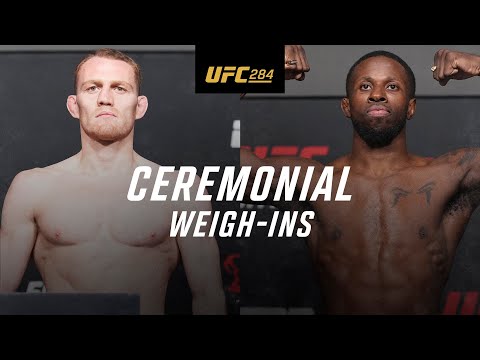 UFC 284: Ceremonial Weigh-In