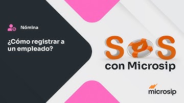 Microsip Nómina: Cómo registrar a un empleado