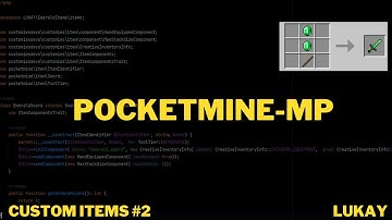 PocketMine-MP | #2 | How to create a Custom Item