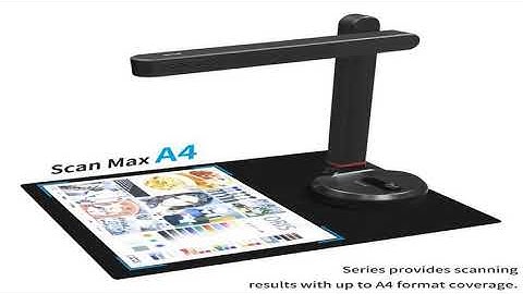 A must-have product! NETUM Book Scanner T101 Autofocus Document Scanner Max A4 A3 Size with Smart