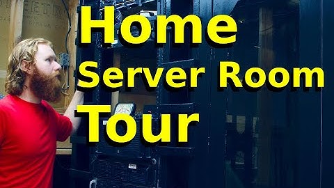Home Server Room Tour