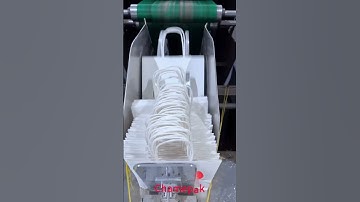 The production process of paper bags #chamepak