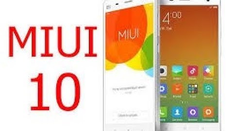 Xiaomi Redmi 4A Miui 10 Update