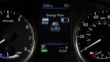 2019 Nissan Rogue HEV - Vehicle Information Display