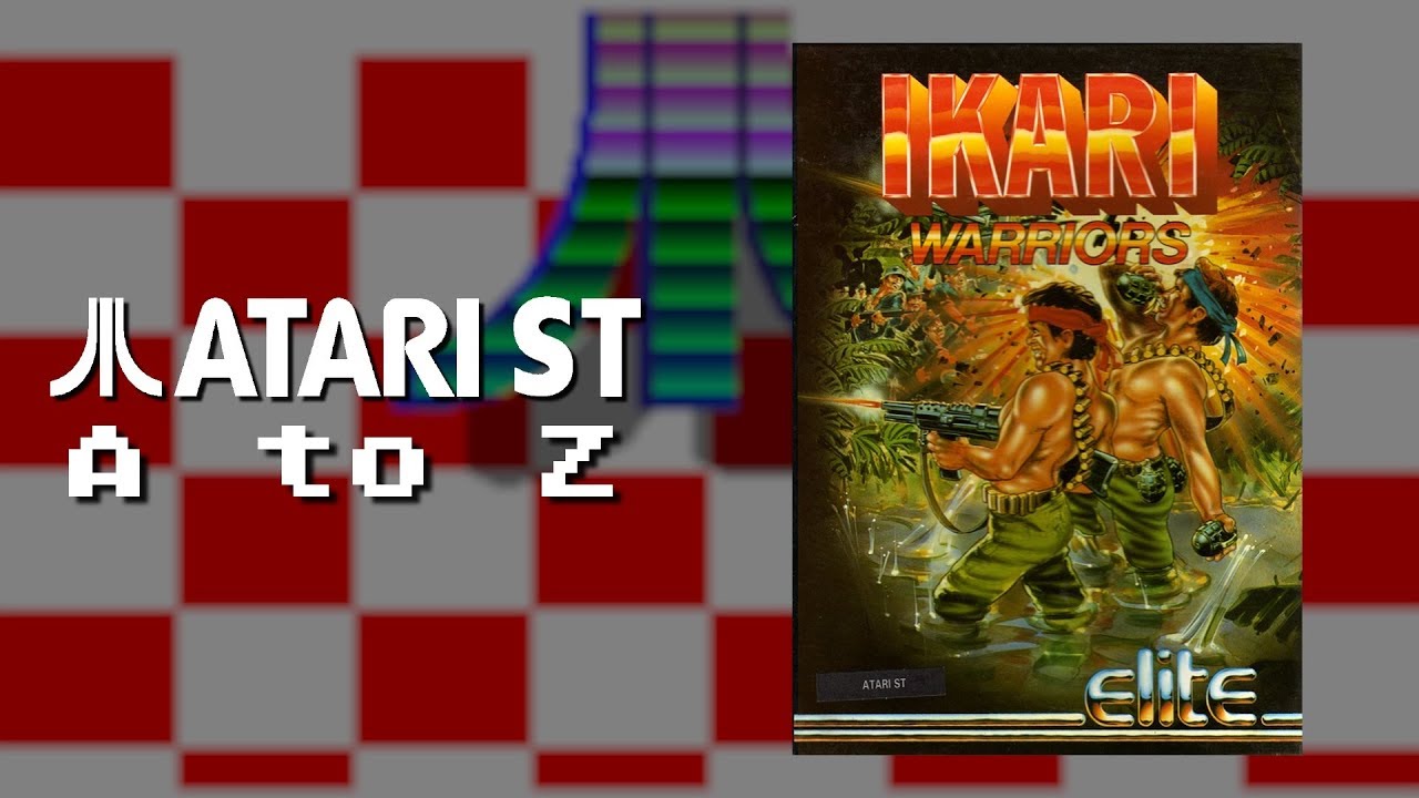 【軍事マニア】 Ikari Warriors for Atari ST provides shirtless shooting