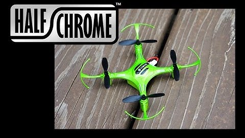 Half Chrome Drones: Eachine H8S Chrashes, Drops, and Flips