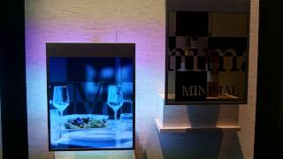Sharp transparent LCD at CES 2015