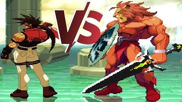 Sol Badguy VS Leo Mugen Guilty Gear VS Red Earth (Warzard)