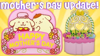 Mother's Day Update! | Roblox My Hello Kitty Cafe | Riivv3r