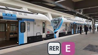 Paris' RER Line E Commuter - Extension to Nanterre - La Folie