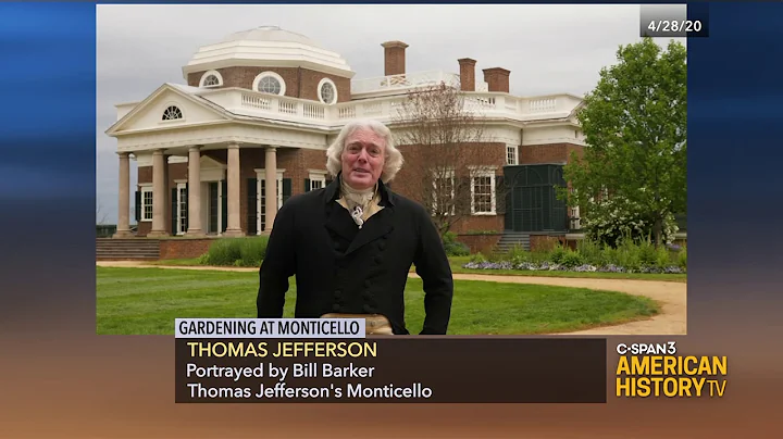 Thomas Jefferson Interpreter Bill Barker at Montic...