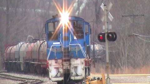 Union Railroad Coils and Empty Slab Racks