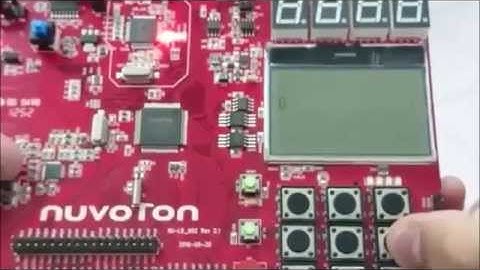 Countdown Timer with Nuvoton Learning Board NuMicro™ Cortex™-M0