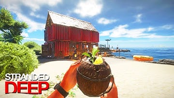 Base Building Survival in Stranded Deep FIRST PLAYTHROUGH | Ep. 4 | Stranded Deep Gameplay