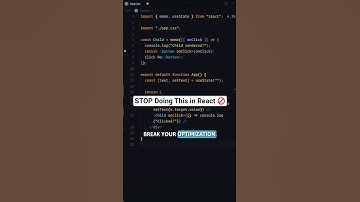 Stop met het gebruiken van inline-functies in React 🚫 #reactjs #programmeren
