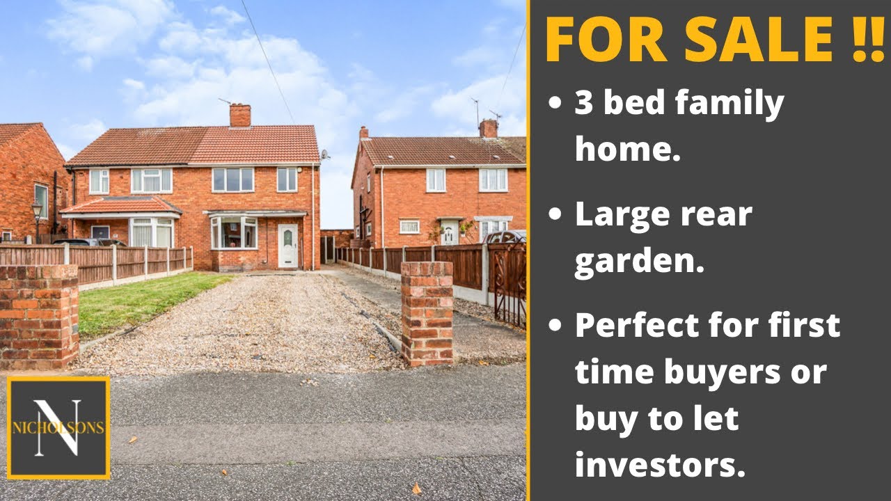 FOR SALE!! 83 Shrewsbury Road, Worksop YouTube