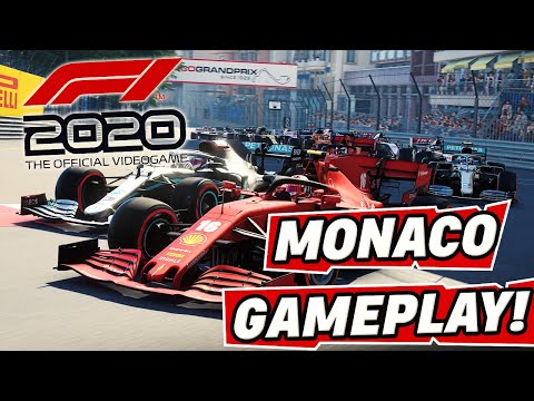 F1 2020 Gameplay - Monaco Hot Lap (Circuit de Monaco - Codemasters 2020)