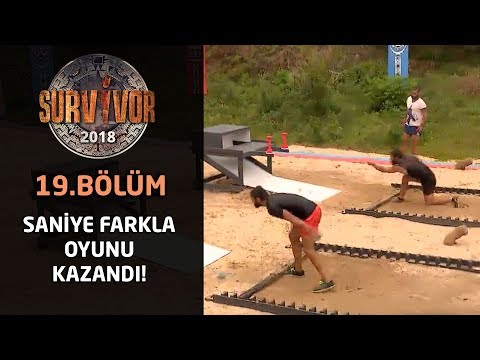 Melih Turabi Karşısında Saniyelik Farkla Puanı Kaptı! | 19.Bölüm | Survivor 2018