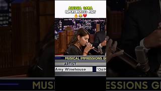 Alessia Cara Impersonates Amy Winehouse 😂🔥 | Jimmy Fallon #shorts