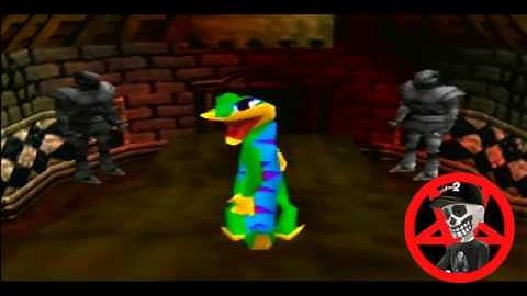 Gex: Enter the Gecko - Frankensteinfeld - Stick To The Ceiling