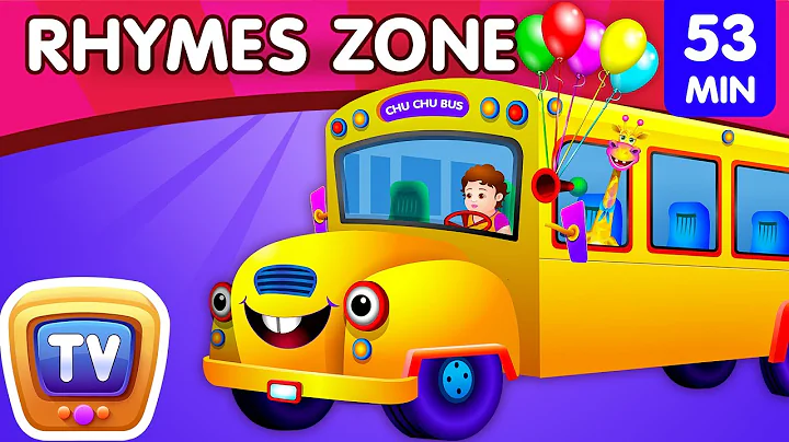 Wheels On The Bus | Popular Nursery Rhymes Collection for Children | ChuChu TV Rhymes Zone