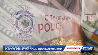 Exclusive: Five West Palm Beach police commanders fired as Internal Affairs report finds policy v...