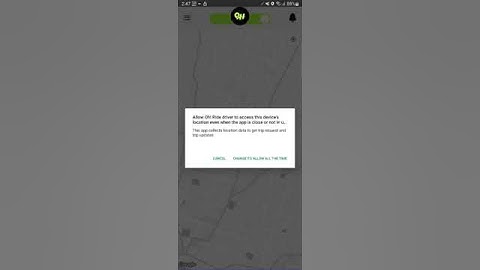 Oh! Ride Driver Background Location Walkthrough