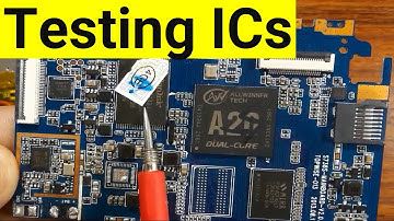 Testing ICs, MOSFETs, Voltage Regulators, Opto-Isolators, TRIAC and Bridge Rectifier - Laptop Repair