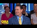 John Cena of ‘Playing with Fire’ shows off his dance moves l GMA