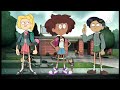 Anne, Sasha, and Marcy in Saint James Middle School