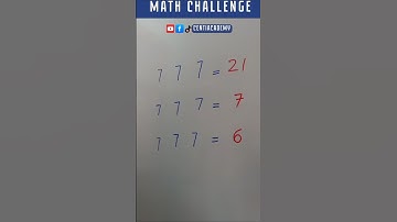challenge  #centiacademy  #maths #mathstricks #greatchallenge #education #mathpuzzle #mathviral