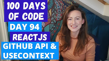 MOVING FETCHED DATA TO CONTEXT - GITHUB API | DAY 94 | BRAD TRAVERSY| 100 DAYS OF CODE | LILLY CODE