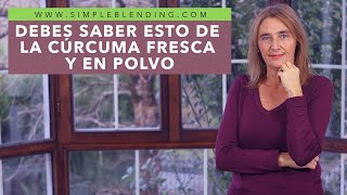 ESTO LE OCURRE A TU CUERPO CUANDO TOMAS CÚRCUMA | Beneficios soprendentes de utilizar cúrcuma