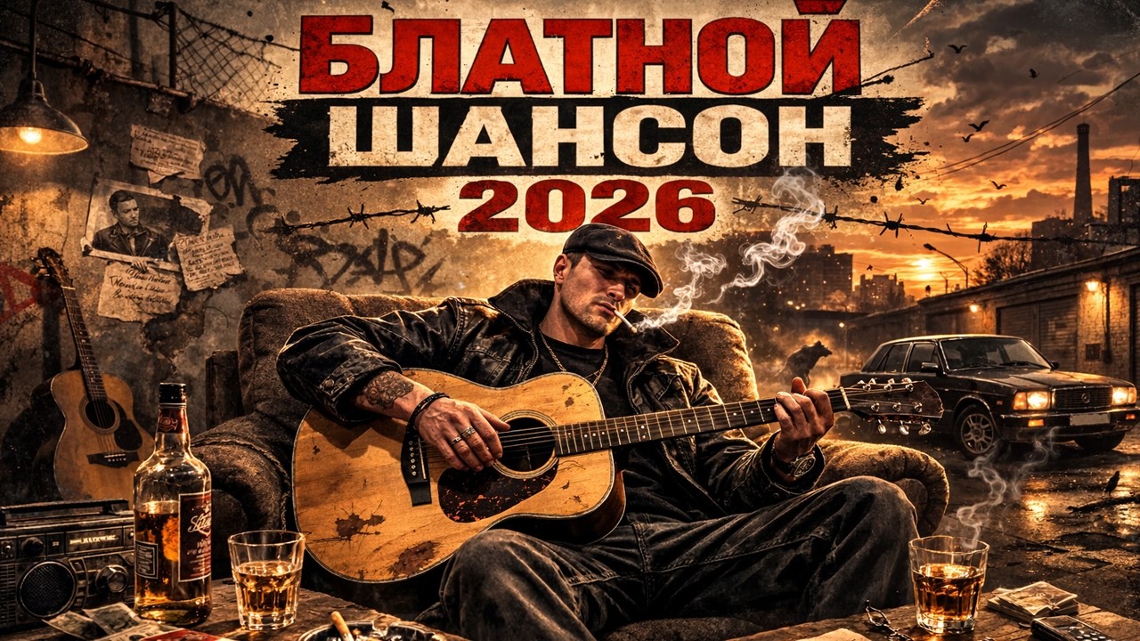 Блатной шансон / Тюремный шансон — душевный сборник | ZONA Шансона ЗА РУЛЁМ