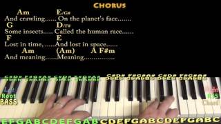 Superheroes (Rocky Horror) Piano Jamtrack with Chords/Lyrics screenshot 5