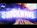 How to Create the SHOCKWAVE TRANSITION in After Effects (NO PLUGINS)