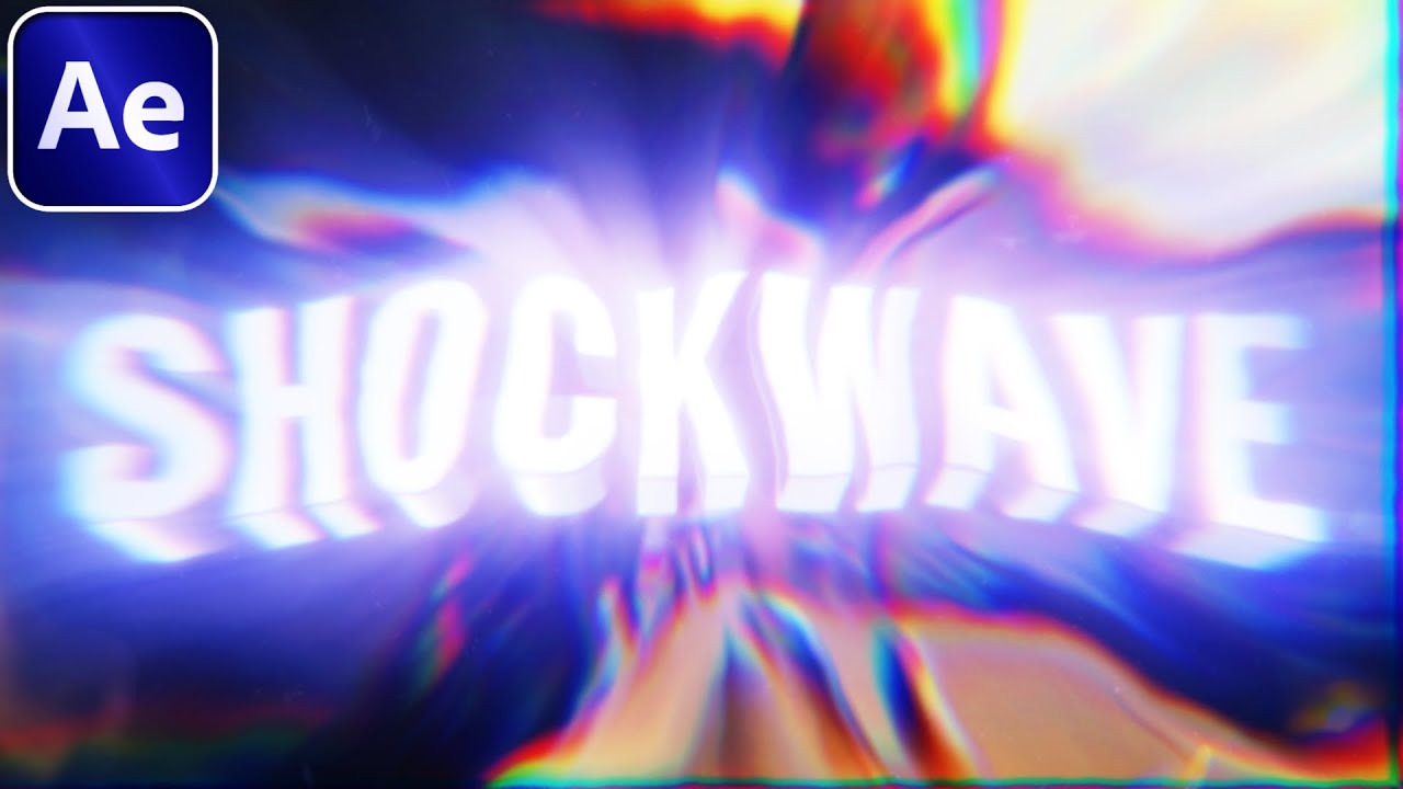How to Create the SHOCKWAVE TRANSITION in After Effects (NO PLUGINS ...