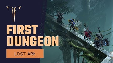 Lost Ark First Dungeon Experience - Toxiclaw Cavern | Paladin Closed Beta Gameplay | New MMORPG
