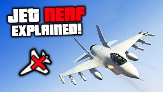 GTA Online: Jet Cannon NERF Explained! (The End of Lazer Dominance in Freemode)