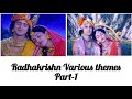 Radhakrishn various themes1kannante radha songsvedhika creations