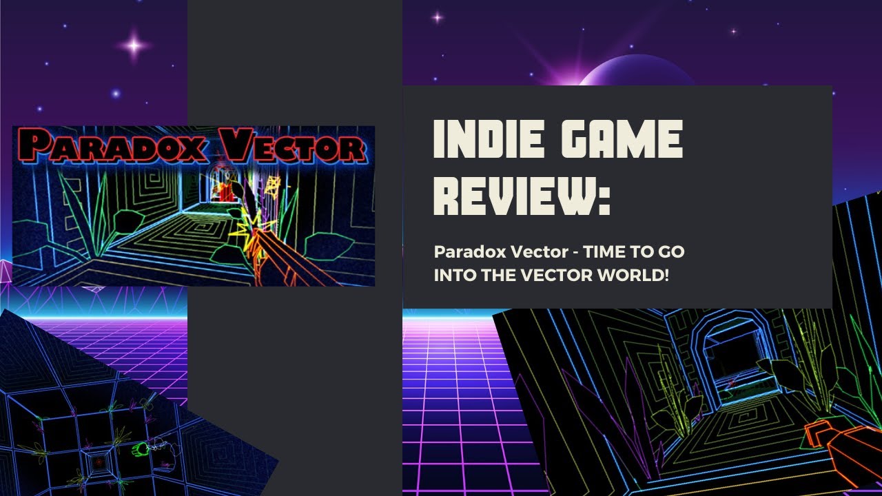 Indie Game Review: Paradox Vector INTO THE WORLD OF VECTORS! - YouTube