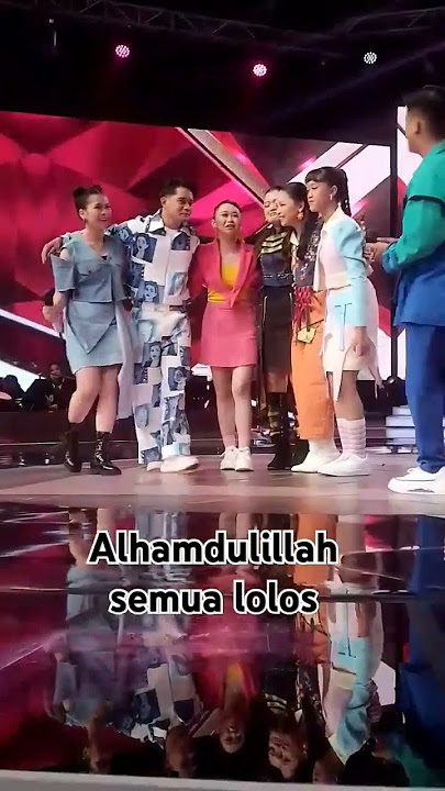 pertama kali 7 peserta da7 final audisi grup 2 lolos semua..tanpa cela..keren grup 2 ya..#da7