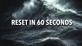 Reset your mind in 1 minute. 🛡️ (Micro-Meditation)