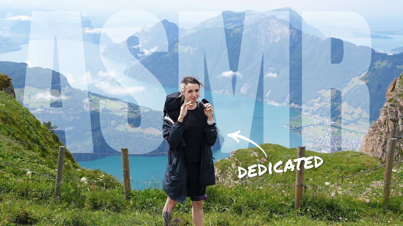 ASMR on Top of a Mountain in Switzerland