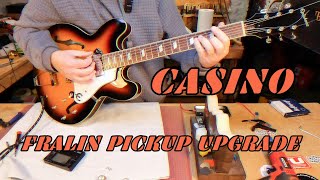 Epiphone Casino Gets Fralin Upgrade Ep483
