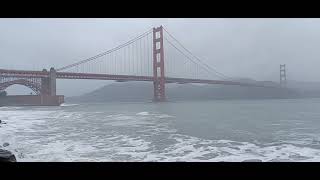 EXTREME SURF, at Golden Gate Bridge, San Francisco, California - 1/4/23