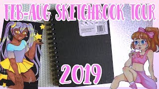 Feb - Aug 2019 Sketchbook Tour !