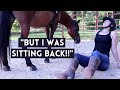 When equestrians fall off 