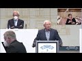 Oskar Lafontaine gegen bundesweite Corona-Ausgangssperren, Saar -Landtag 14.04.2021
