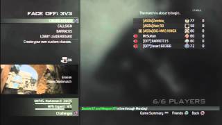 He's Getting Beeped | 3v3 Face Off | Mw3